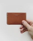 Tan Four Card Pocket Holder