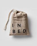 Linen Fitted Sheet in Dove Grey by IN BED