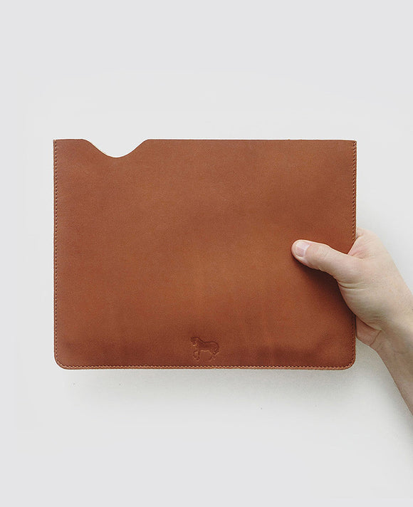 iPad Sleeve in Tan
